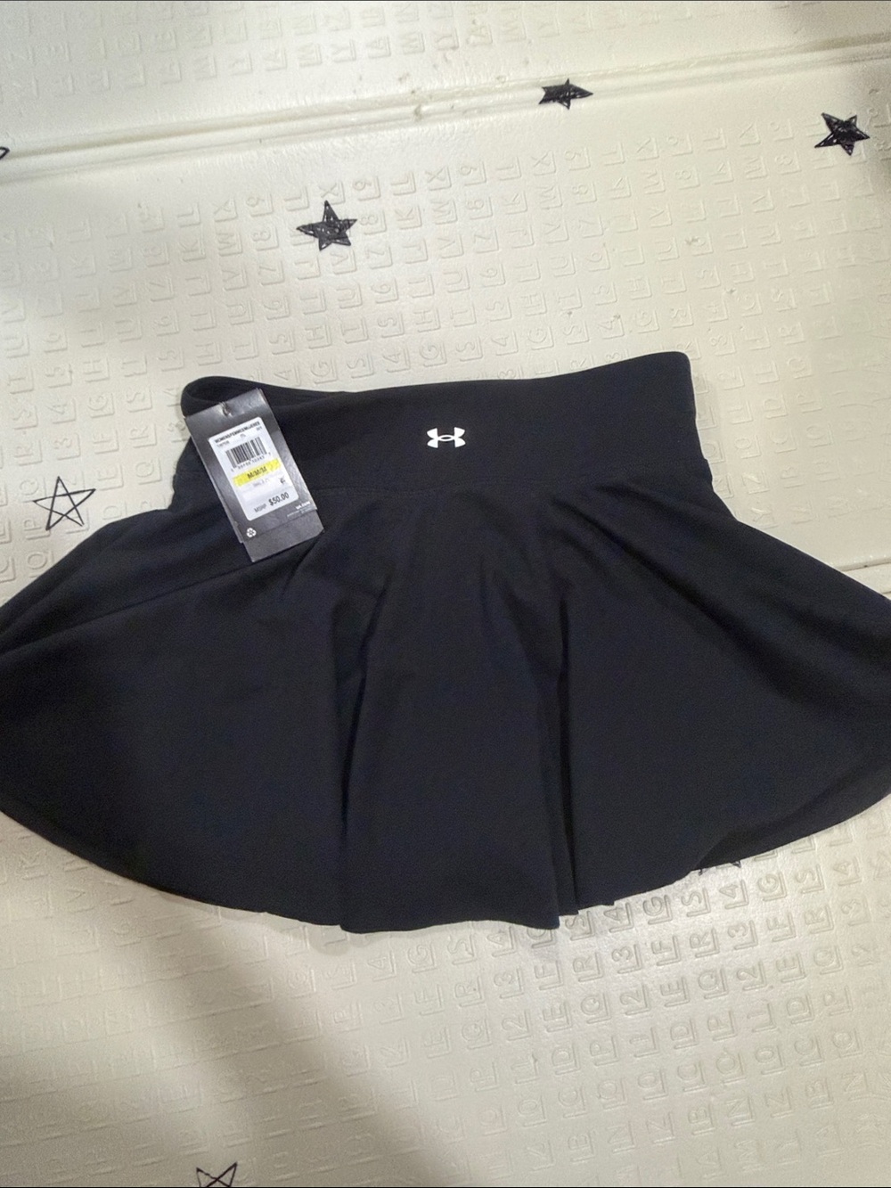 Under Armour Black Skater Tennis Skirt
